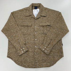 로맨틱크라운 웨스턴 오픈 카라 셔츠 자켓 (L)