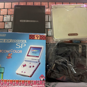 닌텐도 게임보이 어드밴스 SP 패미컴 컬러 버전_일본판