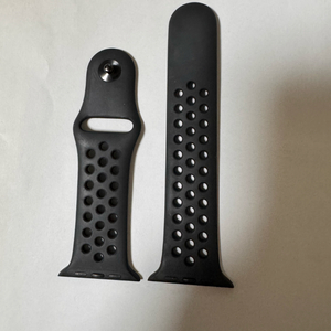 애플 정품 애플워치 스트랩 나이키 스포츠밴드 블랙 44mm