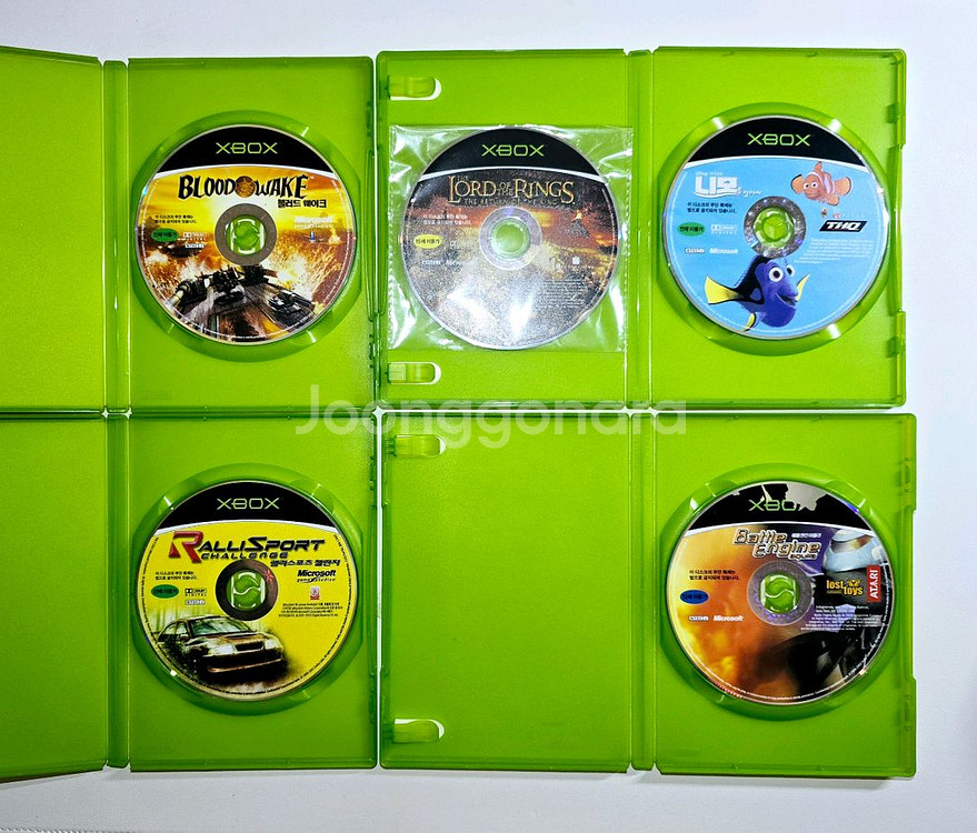 구 엑스박스(XBOX) 게임 CD 5개 일괄--2