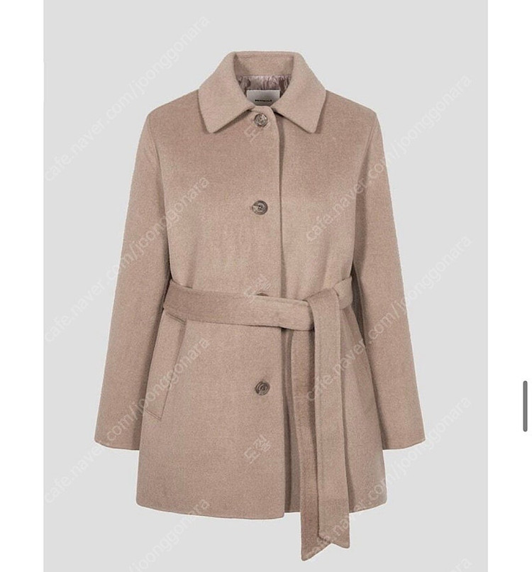 새상품))빈폴 레이디스 캐시미어 코트--1