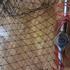 가마가츠 GM-838 실버 원피스 티타늄 후레임, 뜰망, 가방, 풀세트 50cm 이미지