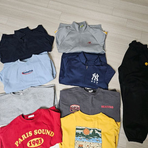 베리클로젯 mlb 뉴발 150 160 기모 남아 일괄