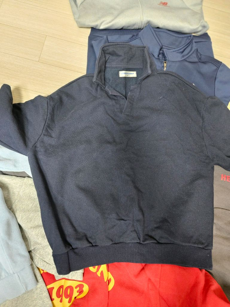 베리클로젯 mlb 뉴발 150 160 기모 남아 일괄--5