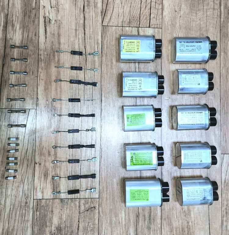 삼성/LG/대우/sk매직/동양매직/위니아 전자렌지/전자레인지 수리부품(콘덴서,다이오드.트렌스)--1