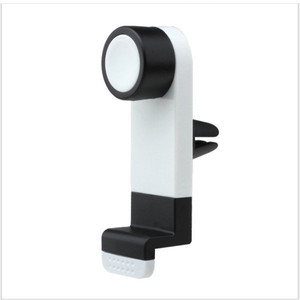 새 2개 흰색 차량용 송풍구 핸드폰 거치대 전화 선물