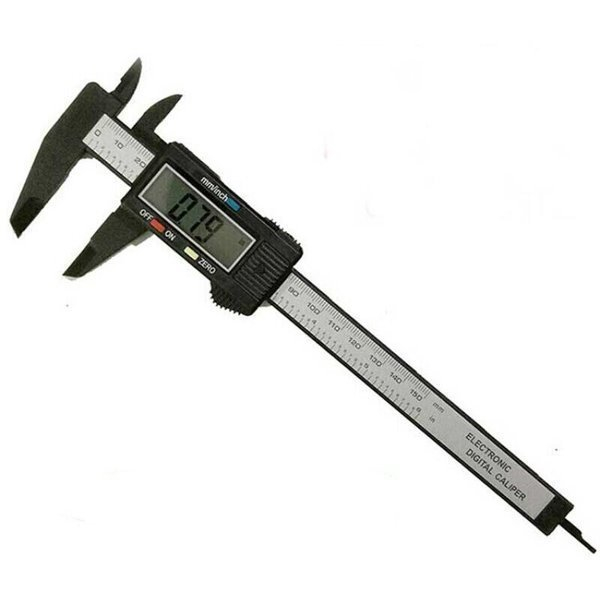 새 검정 0-150mm 디지털 LCD 캘리퍼스 측정 자--1