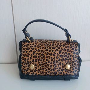 바이커스탈렛 레오파드 가죽백(미착용)