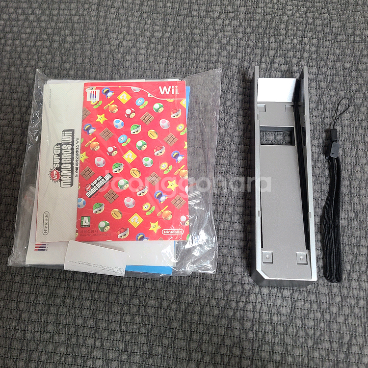 닌텐도 wii 박스 + 하드로더 + 뉴 슈퍼 마리오 브라더스 1개--2