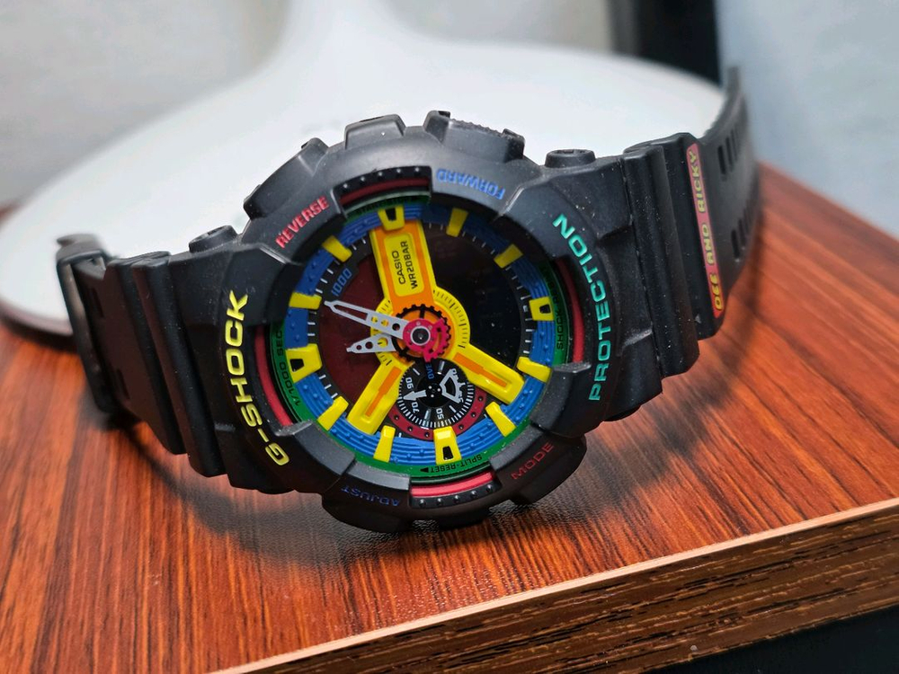 지샥 빅페이스 FC레드+디앤리키1 커스텀--0