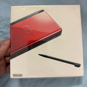 닌텐도 DS Lite(라이트)_크림슨 블랙_일본판