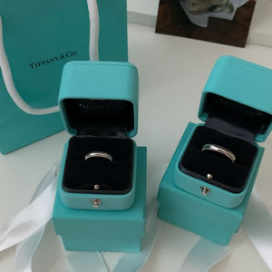 풀패키지)티파니앤코 클래식&밀그레인 웨딩링