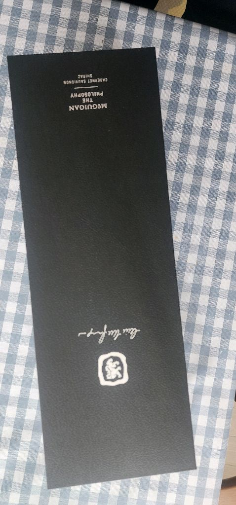 맥큐인 더 필로소피 와인 이미지