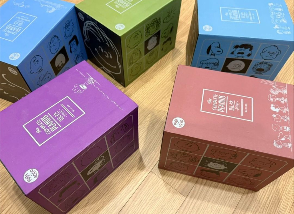 (미개봉) 피너츠 한글번역 완전판 풀세트(1950-2000)--6