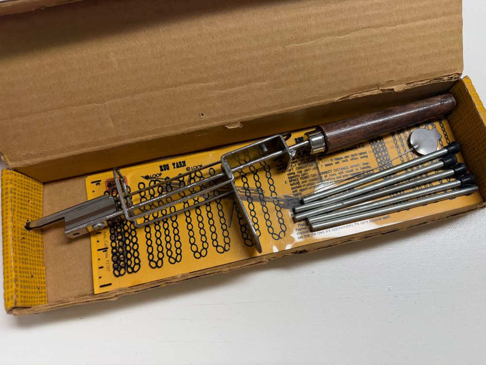 빈티지 수직기 터프팅툴 펀치니들--1