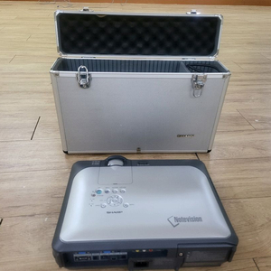 SHARP Notevision 빔프로젝터 + 알루미늄 하드케이스 + 스크린
