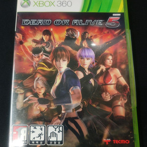 엑스박스360 데드오어얼라이브5 팝니다 doa5