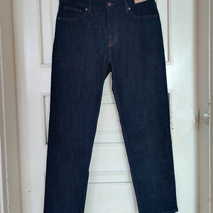 기모청바지32 남성 기모 겨울 스판 테이퍼드 청바지 데님 새상품