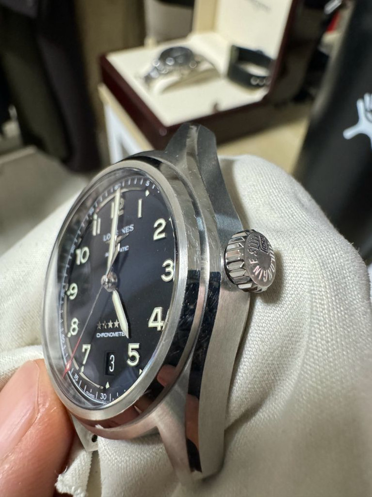 론진 스피릿 37mm 검판 이미지