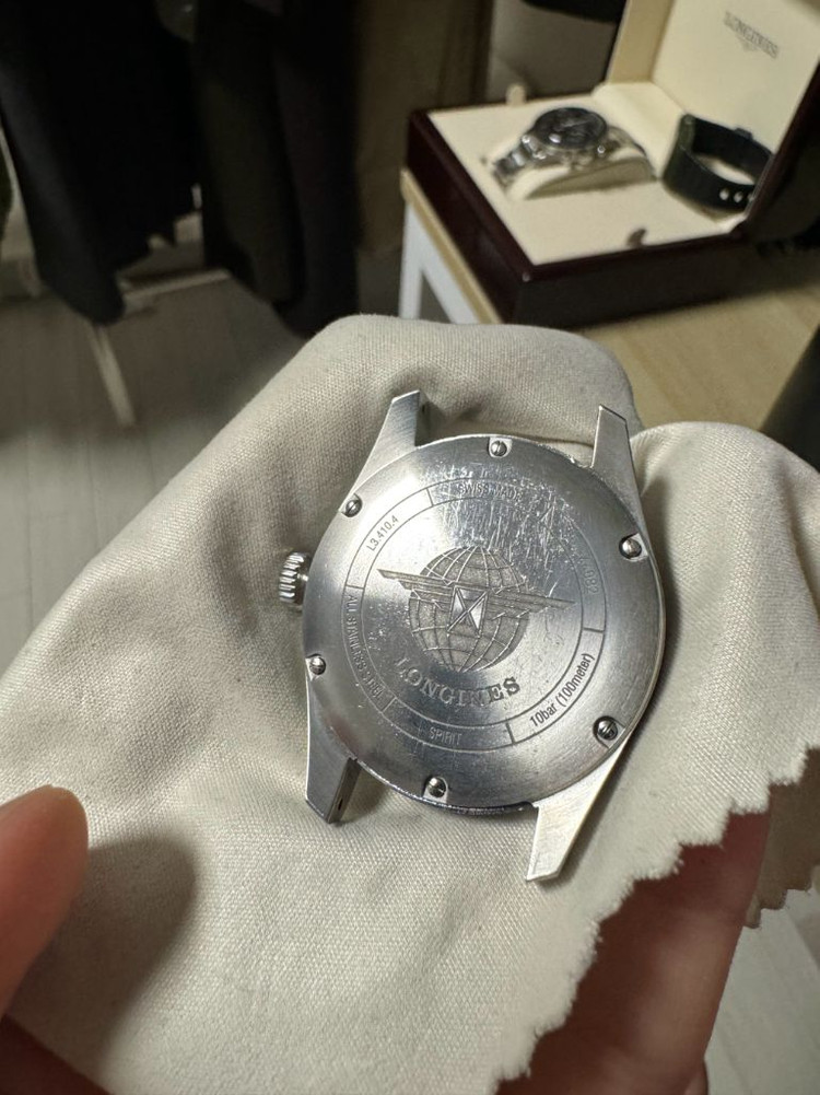 론진 스피릿 37mm 검판 이미지