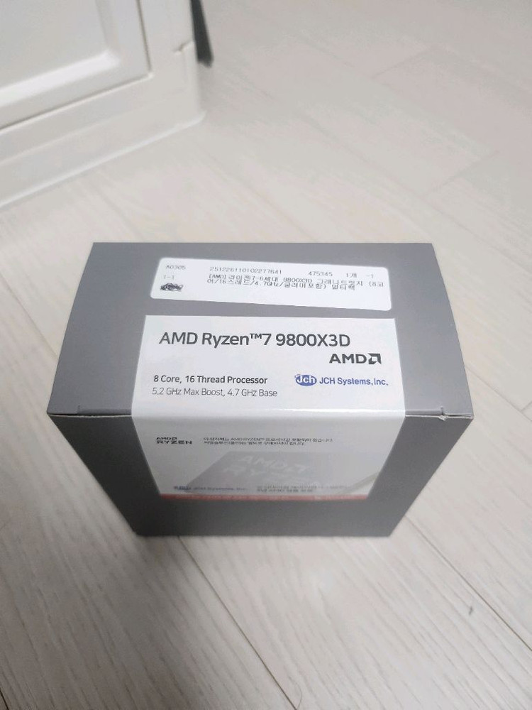 AMD 라이젠7 9800X3D CPU--1