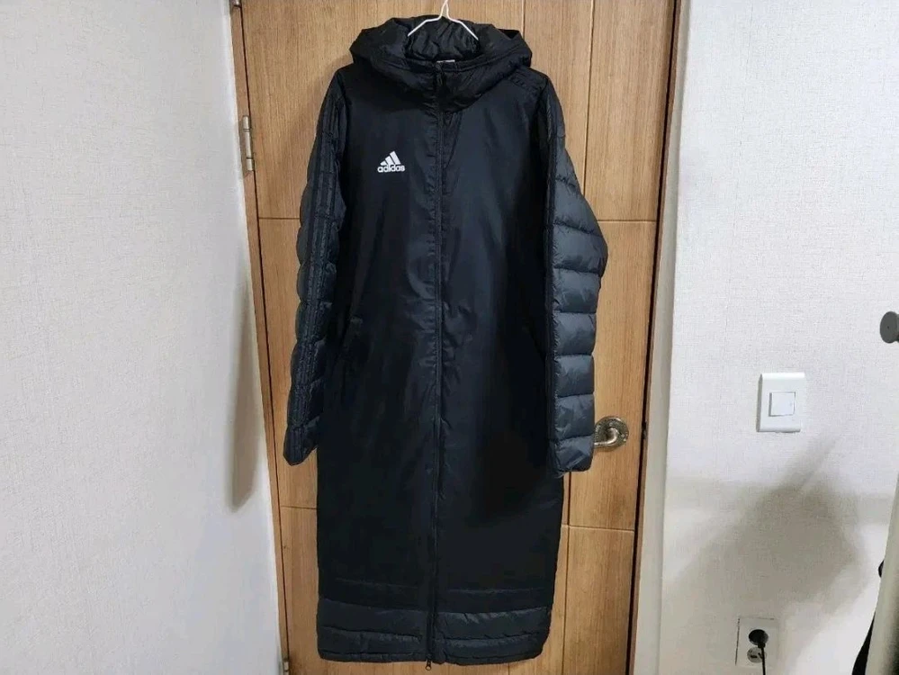 (100)아디다스 벤치코트 다운 롱패딩 이미지