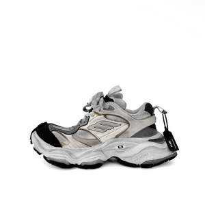 38 발렌시아가 여성 카고 스니커즈 신발 화이트 그레이