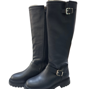 엘리자베스스튜어트 버클 롱부츠(245mm)