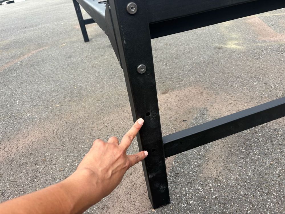 USA 미국제 미군용 1인용 싱글 침대 매트리스 + 철제 프레임 세트 이미지