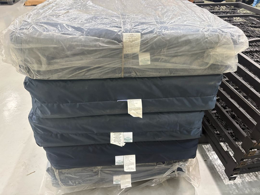 USA 미국제 미군용 1인용 싱글 침대 매트리스 + 철제 프레임 세트 이미지