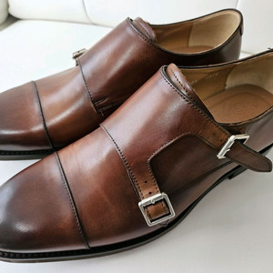 탠디 남성 더블몽크 가죽 구두 265mm