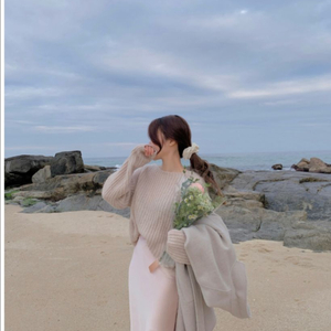 모던로브 새틴 실크 머메이드 스커트