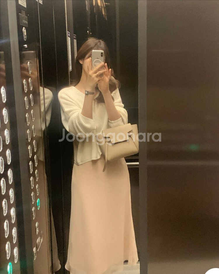 퍼빗 쉐딩 스커트 쉬폰--5