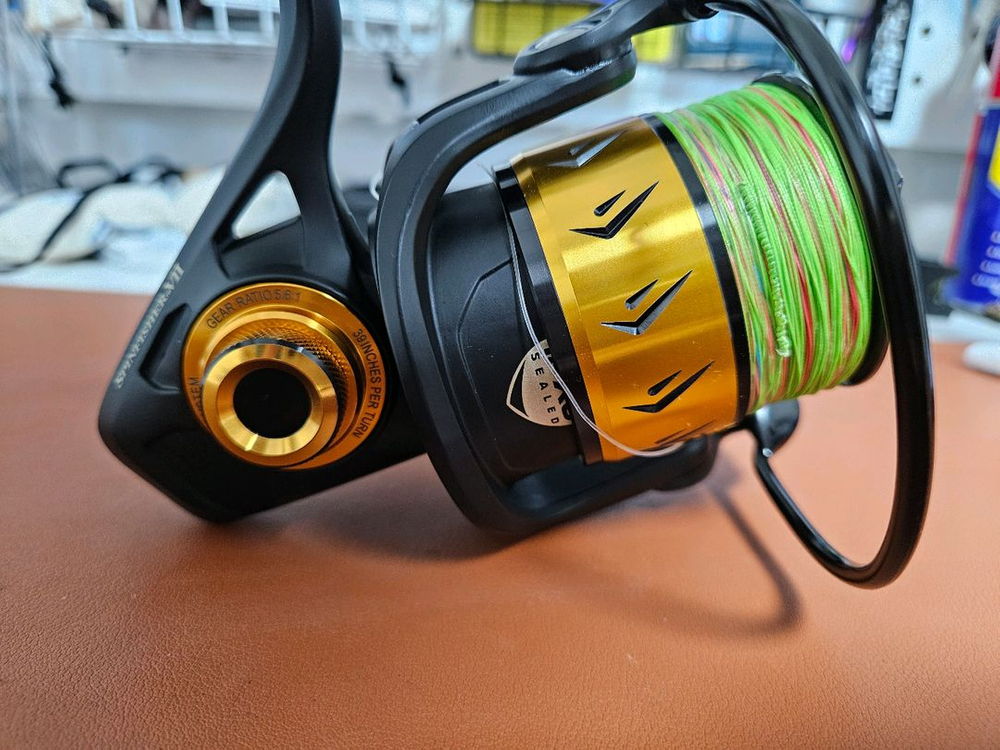 펜 스핀 피셔 7 5500 방어, 부시리 릴 이미지