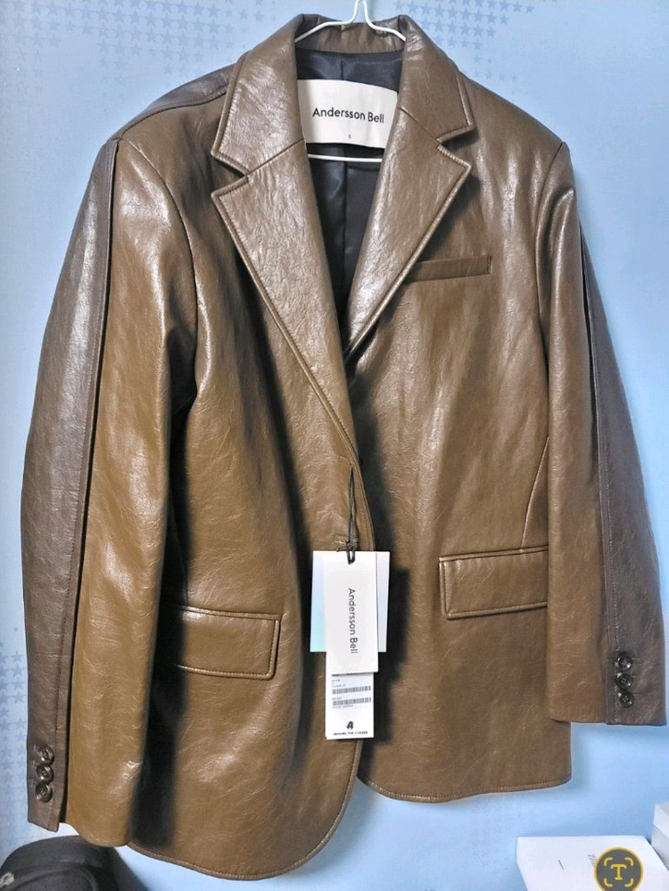 앤더슨벨 올리아 레더 자켓 S 이미지