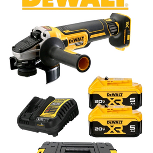 새제품/디월트 그라인더 DCG4051/5AH 배터리 2개/풀세트