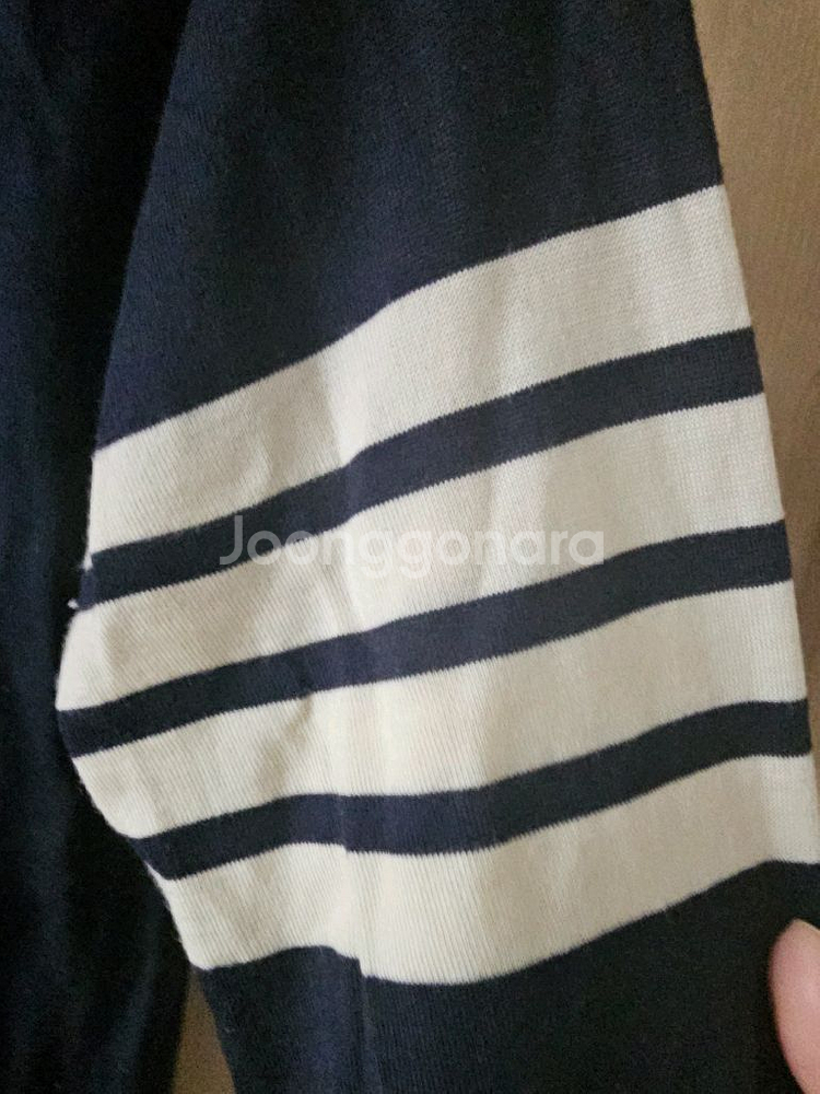 톰브라운 메리노울 사선완장 니트(3/정품)--1