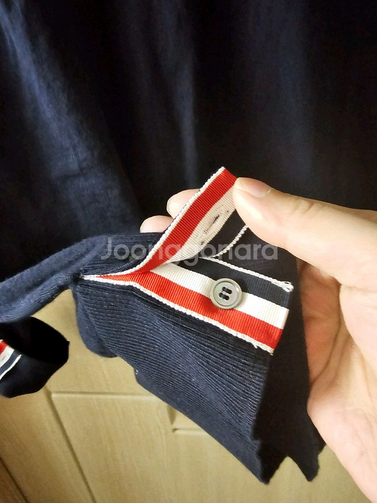 톰브라운 메리노울 사선완장 니트(3/정품)--3