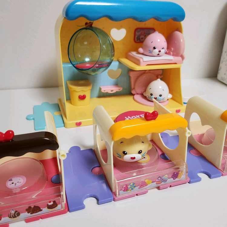 아기물범하프의 통통하우스,젤리가게 외 일괄 아기장난감--8