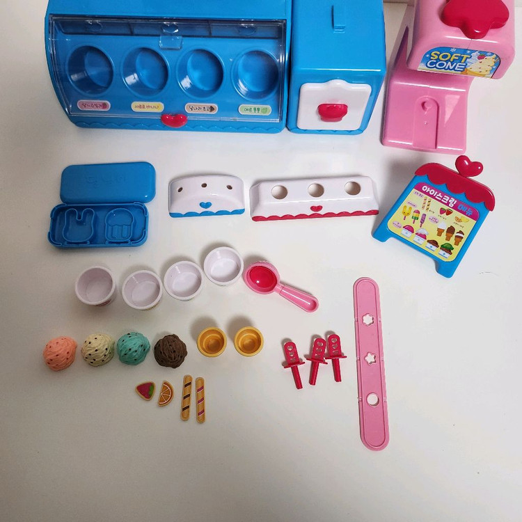 달님이 아이스크림 가게 놀이 세트--3
