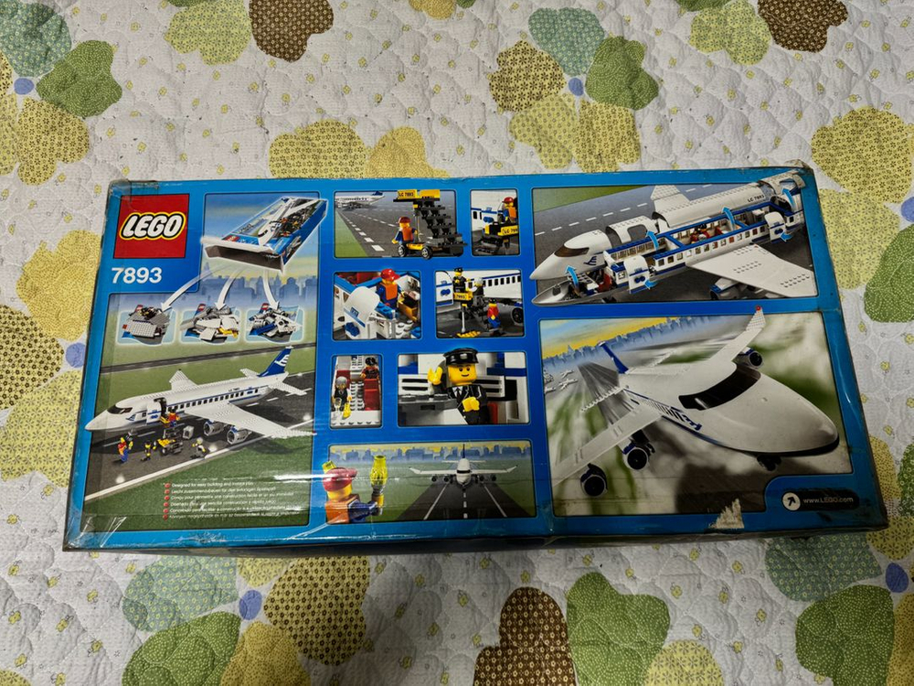 80만 레고 시티 7893 여객기 미개봉 단종 희귀물품 이미지