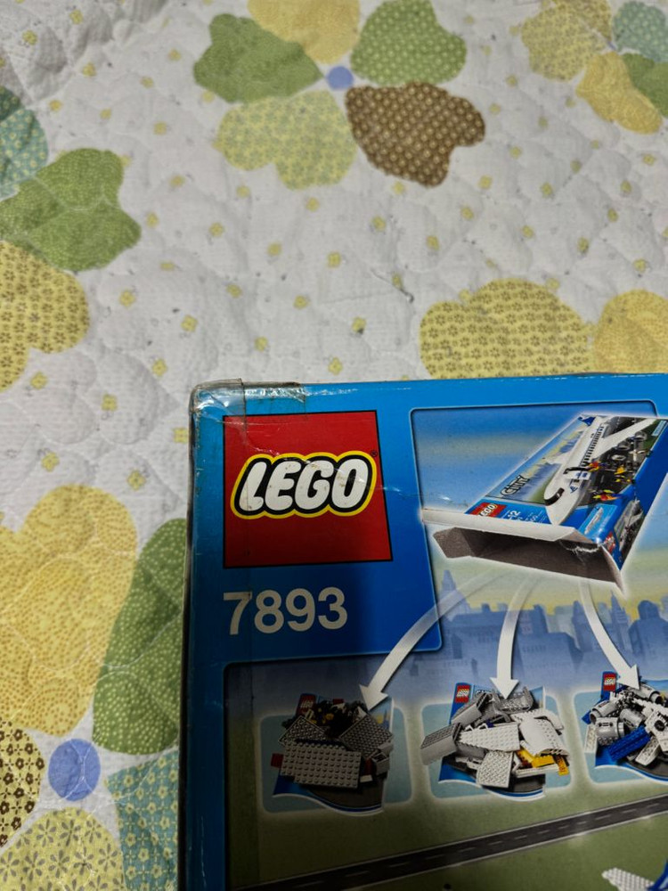 80만 레고 시티 7893 여객기 미개봉 단종 희귀물품 이미지