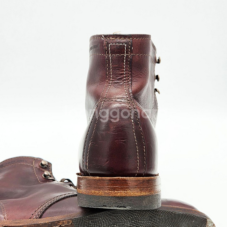 울버린 1000마일 플레인토 워크부츠 버건디 (7 1/2 D)--1