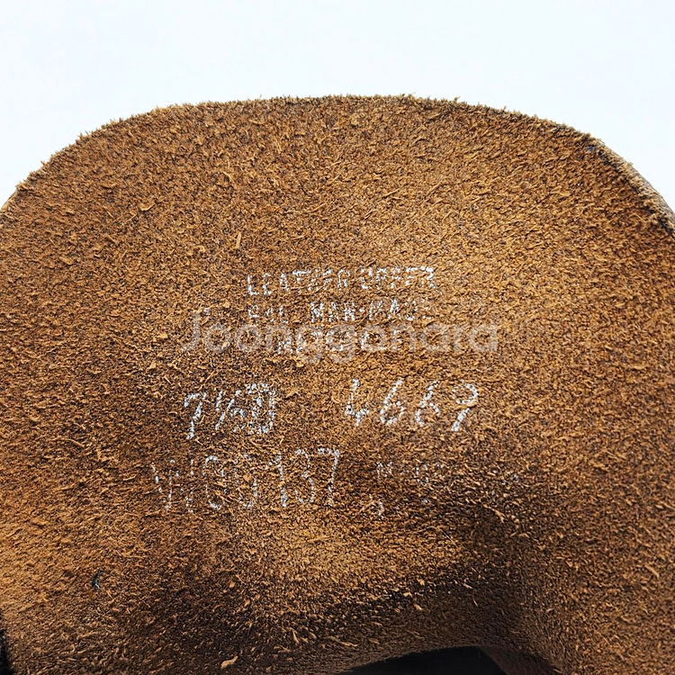 울버린 1000마일 플레인토 워크부츠 버건디 (7 1/2 D)--3