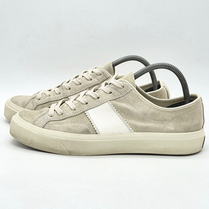 톰포드 스웨이드 캠브리지 스니커즈 마블 크림 (9)