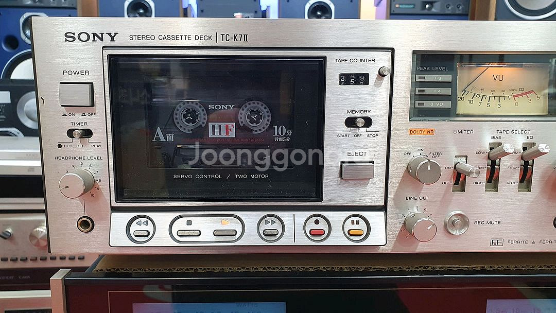 소니TC-K7 카세트데크/민트급--2