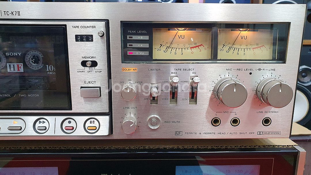 소니TC-K7 카세트데크/민트급--3