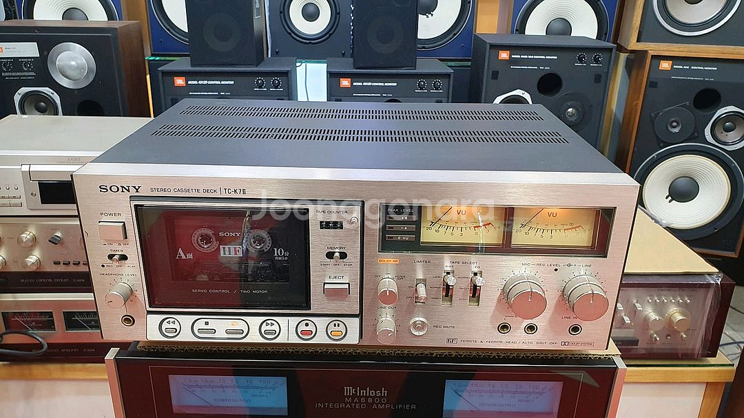 소니TC-K7 카세트데크/민트급--4