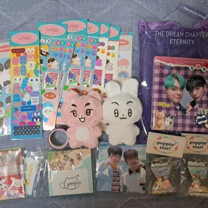 [일괄]투바투 뽀바투 말랑준,말랑빈 인형/포카홀더/키링+연준수빈 콜북 이미지