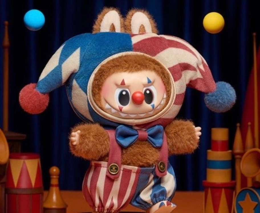 팝마트 와이소시리어스 저글링 광대 라부부 하치푸푸 섀도우 조커 피규어 키링 인형 미개봉 이미지